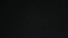 The night stars sky time lapse WITH SEEN ASTEROIDS!!!