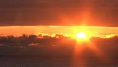Sunrise Time Lapse Lake Michigan