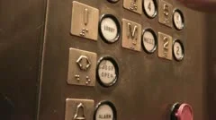 Pushing Lobby Button in Elevator