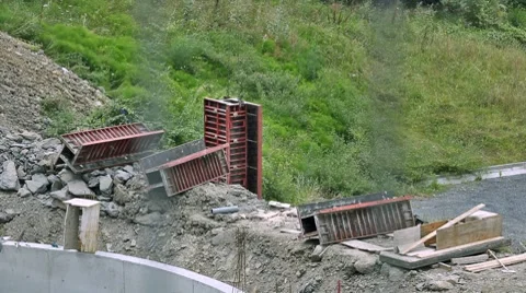 0129 Obras HD25 Video stock 8629474