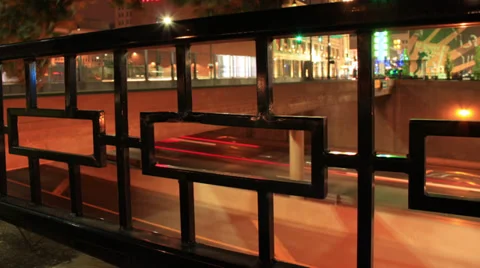 012X Traffic in Time Stock Footage 32285957