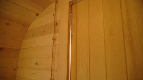 013 Barrel bath Stock Footage 289432134