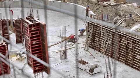 0132 Obras HD25 Stock Footage 8645548