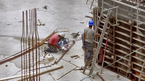 0133 Obras HD25 Video stock 8646667