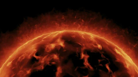 0148 SUN Close Up, 4K Video stock 37990733