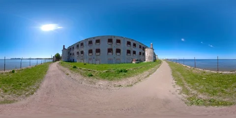 015 4K 360 VR immersive virtual reality panorama video of The 360 view of the Stock Footage 90902810