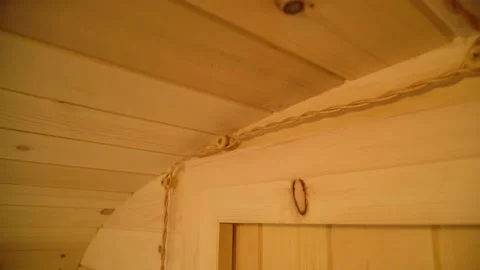 015 Barrel bath Stock Footage 289432237