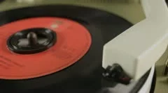portable vintage record player
