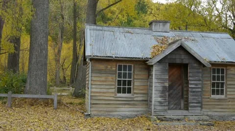 0151-arrowtown-hut Vidéo 12043524