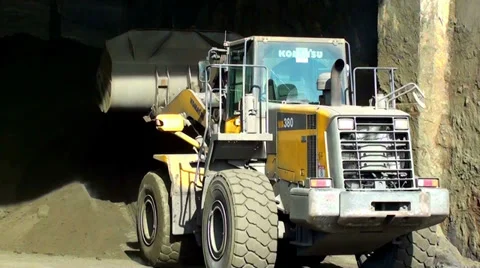 0151  Front loader Stock Footage 34261251