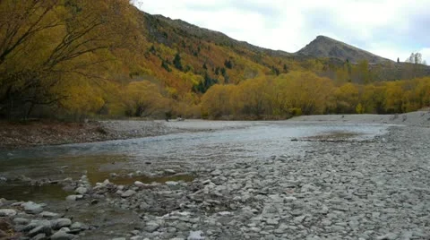 0152-arrowtown-river Stock-Footage 12045845