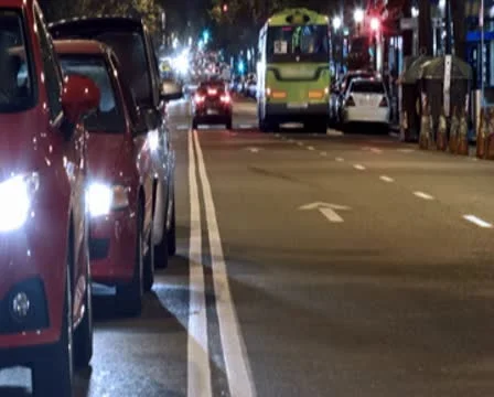 0156 Trafico PAL Video stock 10391794