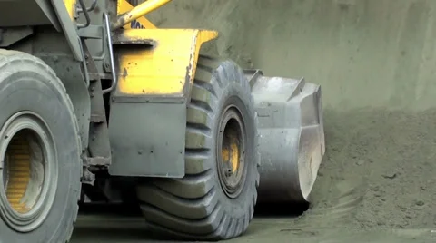 0163 Heavy Machinery Stock Footage 34258972