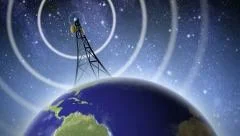 Antenna Broadcasting Signal