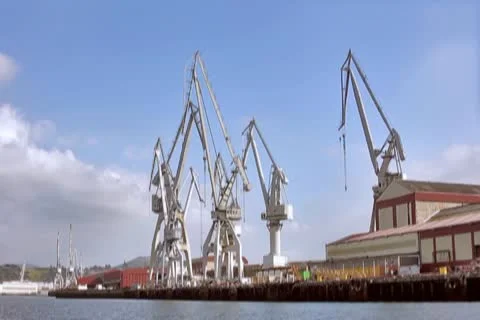 0170 Grua NTSC Vídeos de archivo 10800565