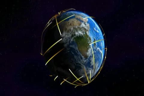 0175 Espacio NTSC Stock Footage 10802614