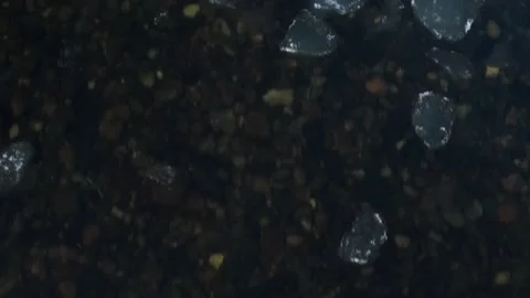 019 Ice drifting by the river 库存影片 166341951