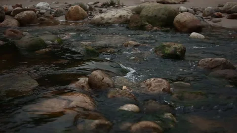 01B river stream 스톡 동영상 97393397