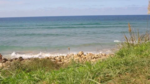 01O waves 스톡 동영상 97394036