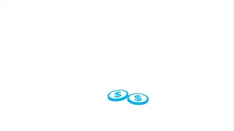 02 1 Coin Falling Stock Footage 78479338