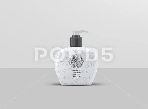 02 Cosmetic Bottle Dispenser Mock-Up v02 PSD Template