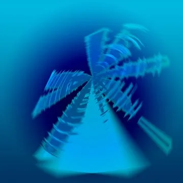 02 Fantasy windmill 스톡 일러스트