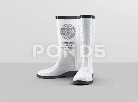 02 Gumboots Mock-Up PSD Template