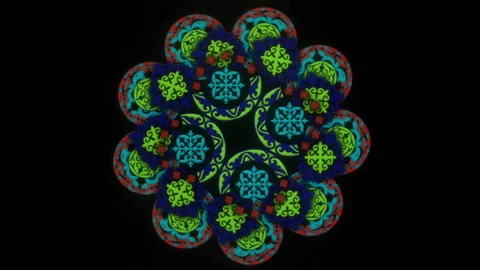 02 Islamic moon Complex v2 Stock Footage 143656236