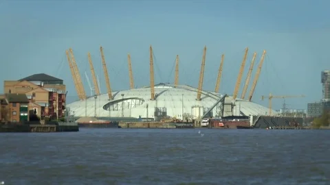 The 02 in london Video stock 75070350