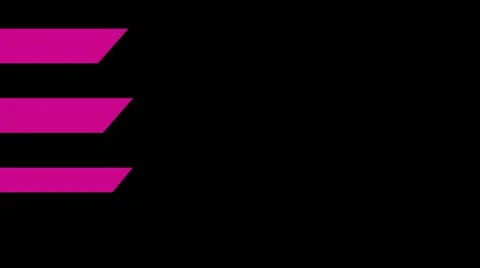 02 lowerthird design pink Stock Footage 11515243