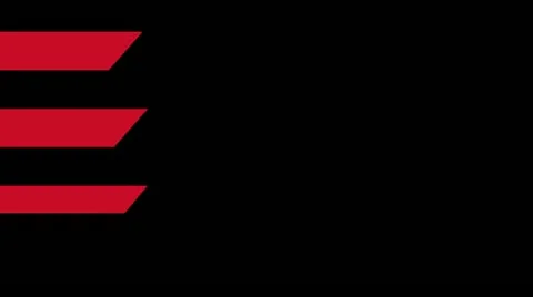 02 lowerthird design red Stock Footage 11515247