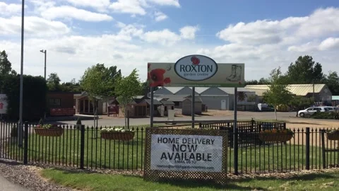 02 Outside view of rural garden centre Stock Footage 144057899