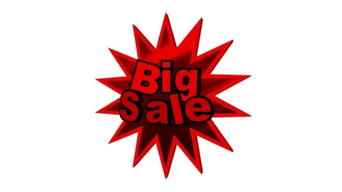 02 Text Animation with Graphics Big Sale 库存影片 128038747