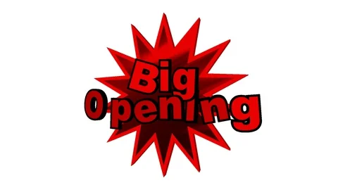 02 Text Animation with Graphics Big Opening 库存影片 128038782