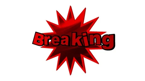 02 Text Animation with Graphics Breaking 스톡 동영상 128039037