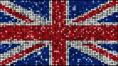 British Flag - seamless looping