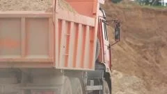 Dump Truck In Quarry