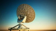 Broadcasting receiving space communication satellite dishes technology