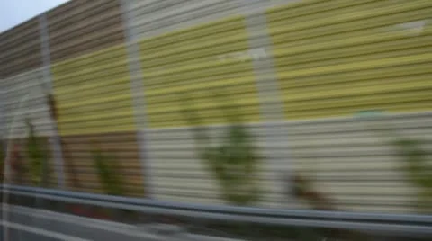 0217 blur  background on the highway Stock Footage 8968023