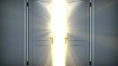 Heaven doors opening. Beautiful Sun and clouds are loopable. HD 1080.