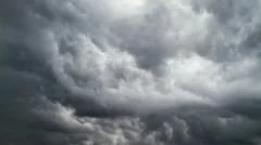 storm clouds, time-lapse