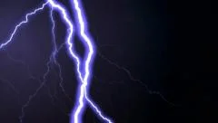 Thunderstorms strong energy flash