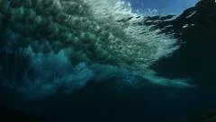 Underwater Ocean Wave