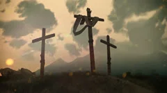 Crucifixion Cross on Calvary hill