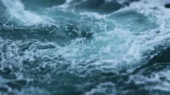 Swirling Foamy Ocean Sea Water - 25FPS PAL