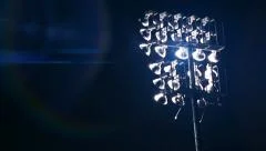 Stadium Light turns / powers on