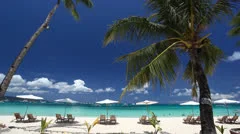 Tropical resort beach