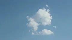 cloud float on blue sky