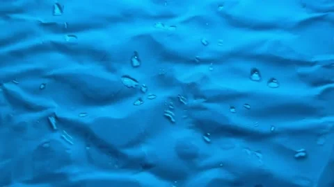 024_Textured fabric with water droplets.mp4 Stock Footage 345074014