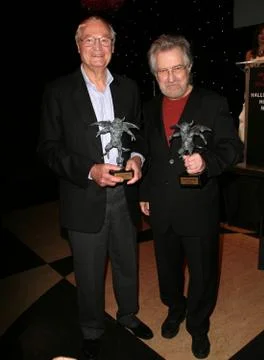 03 october 2008 - hollywood, california - roger corman and tobe hooper. 6th annual eyegore awards during universal studios horror fest held at universal studios . xkwx celebrity, hollywood, red carpet, fashion, style, movie star, tv star, photo call